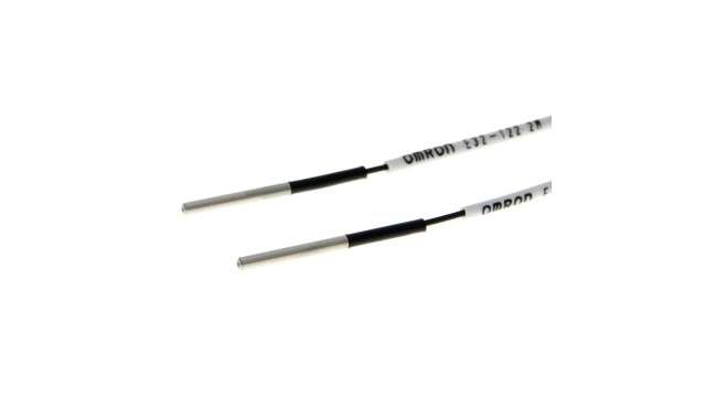 Omron Fibre Optic Sensor 670 mm, IP67 | E32-T22 2M