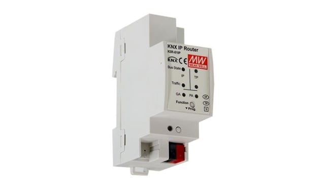 MEAN WELL KNX KNX, 4 Port RJ45 | KSR-01IP