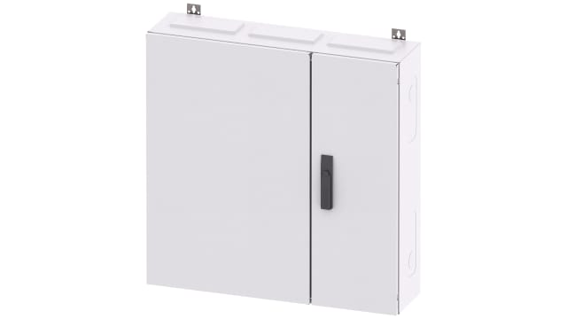 Siemens ALPHA Series Steel Wall Box, IP43, 800 mm x 800 mm x 210 mm | 8GK1102-3KK32