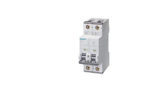 Siemens SENTRON 5SY8 Miniature Circuit Breaker, 2-Pole, 50 A, Type C, 400 V AC, 5 kA Breaking Capacity | 5SY8250-7