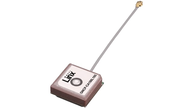 Linx ANT-GNCP-CA188L165 Patch Multi-Band Antenna with UFL Connector, GPS | ANT-GNCP-CA188L165