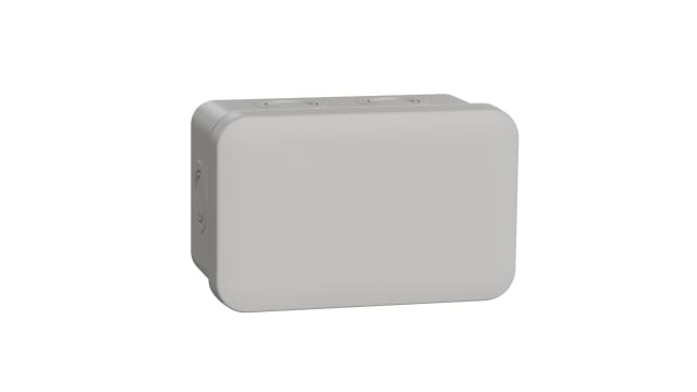 Schneider Electric Mureva Series Grey ABS Junction Box, IP55, 116 mm, 74 mm 61 mm | ENN05083