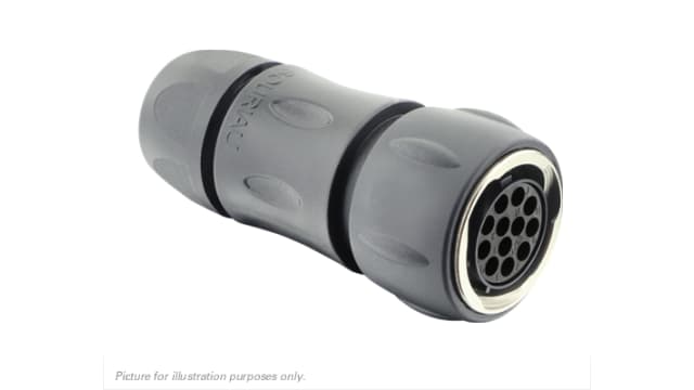 Souriau Sunbank by Eaton Circular Connector, 12 Contacts, Cable, Standard Connector, Plug, Female, IP68, IP69K, UTGX | UTGX6JC1412S