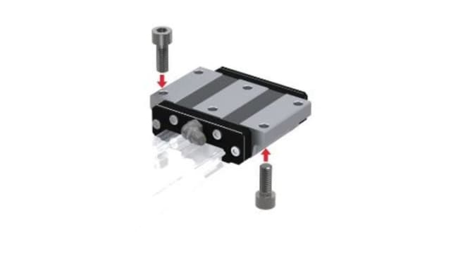 THK Linear Guide Carriage HRW21CR1UU(GK) HRW Series, 8.02 kN Dynamic Load | HRW21CR1UU(GK)
