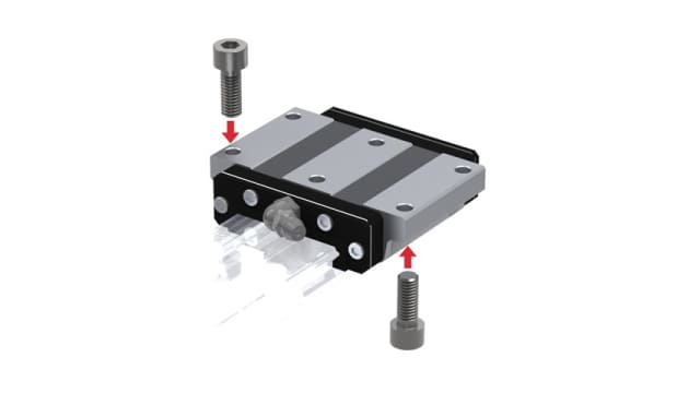 THK Linear Guide Carriage HRW27CR1SS(GK) HRW Series, 14.2 kN Dynamic Load | HRW27CR1SS(GK)