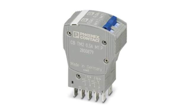 Phoenix Contact Thermal Circuit Breaker - CB TM2 2 Pole 240V ac Voltage Rating, 500mA Current Rating | 2800879