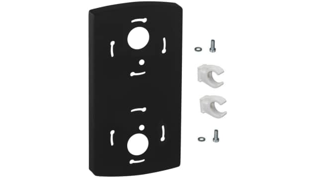 Werma LED Black Fixing Bracket for use with FlatSIGN Tower | 975.691.01