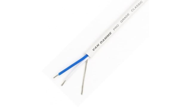 Van DammeClassic XKE Series, 0.22 mm2 CSA, 3.5mm od, 100m, White | 268064090100