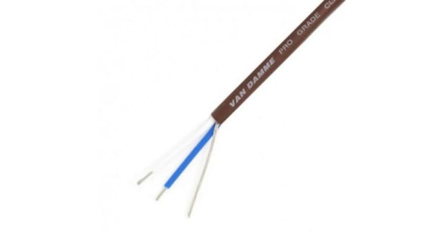 Van DammeClassic XKE Series, 0.22 mm2 CSA, 3.5mm od, 100m, Brown | 268070010100