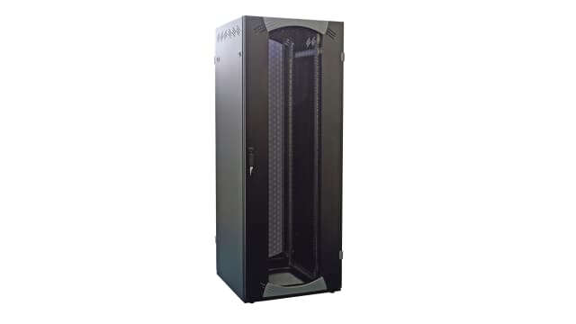 Schneider Electric 24 U-Rack Server Cabinet 1000 mm, 600 mm 1200 mm | NSYVDS24U610N