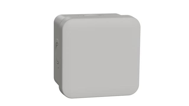 Schneider Electric Mureva Series Grey ABS Junction Box, IP20, 65 mm, 65 mm 45 mm | ENN05082