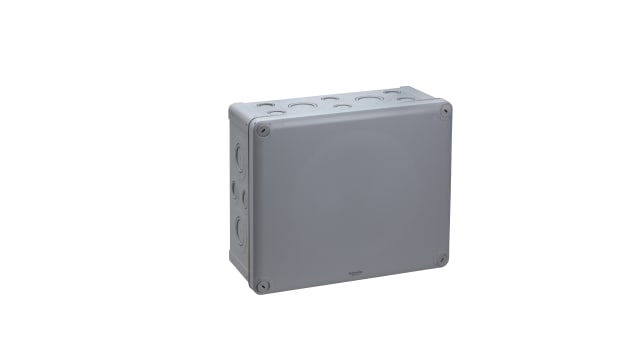 Schneider Electric Mureva Series Grey Polypropylene Junction Box, IP55, 295 mm, 295 mm 125 mm | ENN05097