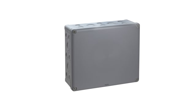 Schneider Electric Mureva Series Grey Polypropylene Junction Box, IP55, 340 mm, 340 mm 125 mm | ENN05099