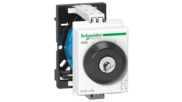 Schneider Electric IP40 Key Switch, SPDT 2-Way | A9E15123
