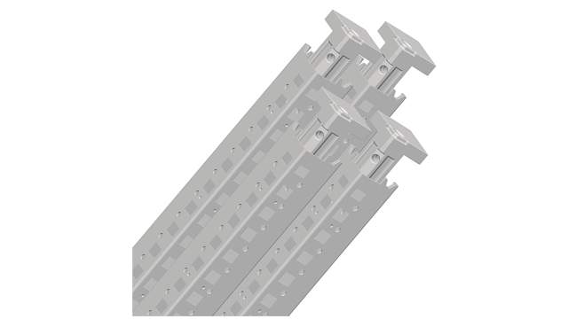 Schneider Electric NSYSFV Series Enclosure Profile, 45 mm W, 1600 mm H For Use With Rear Panel, Framework Kit, Side | NSYSFV16