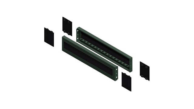 Schneider Electric 600 mm Plinth 600 mm 100 mm for use with Spacial SM, Spacial SF | NSYSPB6100