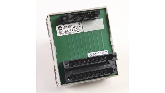 Allen Bradley 1492 Series 20-Contact Female Interface Module, D-Shell Connector, DIN Rail, 12A | 1492-RIFM20FN