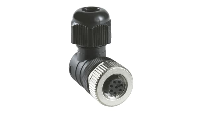 Telemecanique Sensors Circular Connector, 8 Contacts, Cable, M12 Connector, Socket, Female, IP67, XZCC Series | XZCC12FCM80B