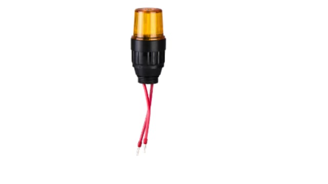 Telemecanique Sensors, XY2C Orange Incandescent Pilot Light, Round, 130V | XY2CZ0130