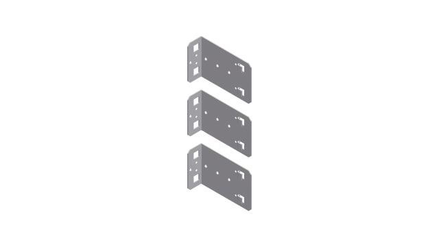Schneider Electric NSYRCDFIX Series Mounting Bracket for Use with Spacial SF, 1 Per Pack Piece(s) 85 mm 85 mm 115 mm | NSYRCDFIX