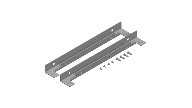 Schneider Electric NSYSMPSE8 Series Guide Rail, 788 mm W, 48 mm H, 48 mm L For Use With Spacial SF | NSYSMPSE8