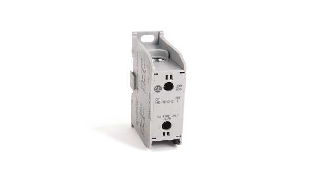 Allen Bradley Distribution Block, 2 Way, 600 V, 510A, White | 1492-PDE1C225