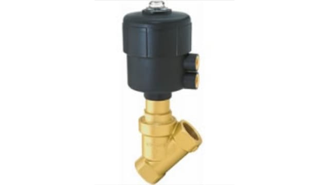 Buschjost Angle Seat type Pneumatic Operated Process Valve, 3 bar, Female 2 in | 8450700.0000.00000