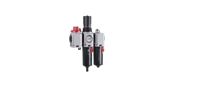 Norgren 3/8 in G Filter Regulator Lubricator, Automatic Drain, 40 μm Filtration Size - Yes | BL84-301G