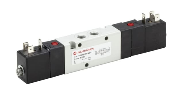 Norgren APB Pneumatic Solenoid Valve - Solenoid/Solenoid G 1/8 V60 Series | V60A611A-A313J