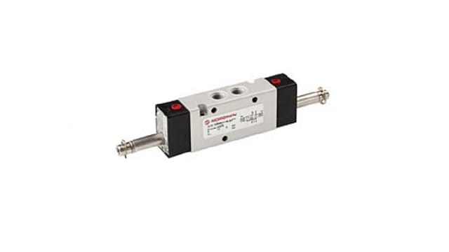 Norgren 2 x 3/2 Pneumatic Solenoid Valve - Solenoid/Spring V61 Series | V61BA11A-A2000