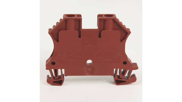 Allen Bradley 1492 Series Screw Terminal, 2-Way, 22/8 AWG Wire, 50A Screw Cage | 1492-J6-RE