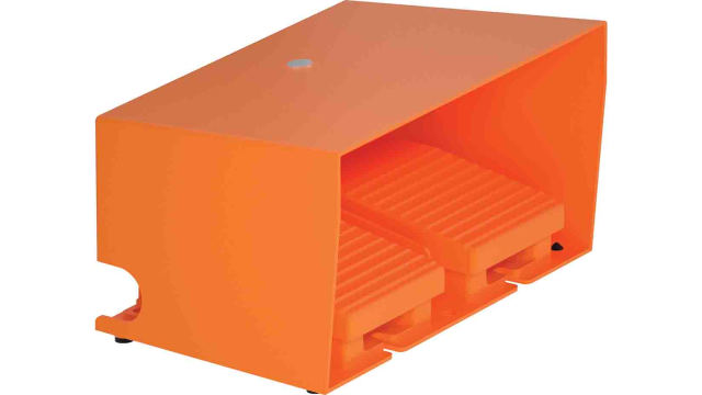 Schneider Electric Industrial Duty Momentary On-Off Foot Switch - Metal Case Material, 2NC+2NO, 3 A, 270 mA Contact | XPER3100D