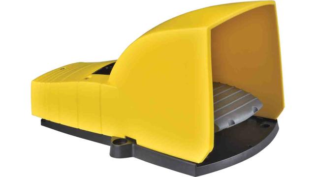 Schneider Electric Industrial Duty Momentary On-Off Foot Switch - Plastic Case Material, 2N C+NO, 3 A, 270 mA Contact | XPEY511