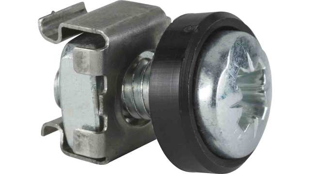 Schneider Electric NSYGFR Series Caged Nuts Kit for Use with 19 in Rack, M5 Thread, 50 Per Pack Piece(s) | NSYGFR95M55