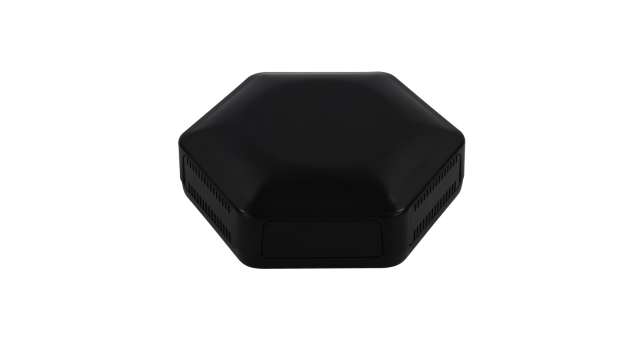 CAMDENBOSS Enclosure CBHEX1-15-BK for Raspberry Pi,  Black | CBHEX1-15-BK