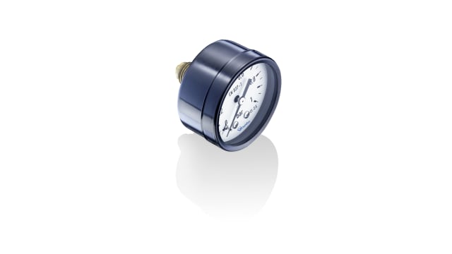 Bourdon G 1/4 Analogue Pressure Gauge 1bar Back Entry 53mm Outside Diameter | MAT2-F20.B15
