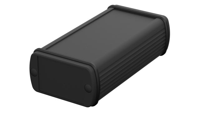 Bopla Alubos (Set) Series Black Black Lid Aluminium General Purpose Enclosure, IP65 32 mm, 57 mm, 32 mm | 84066150.HMT1 ABPH 600-0150