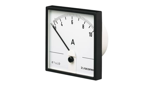 Socomec 192D Analogue Panel Ammeter 50 A AC, 72 mm x 72 mm | 192D3322