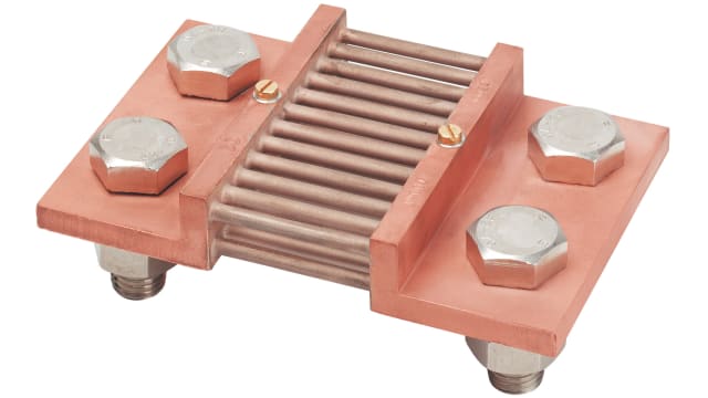 Socomec Brass Ended Shunt, 2.5 kA Max 100 mV, ±0.5 % Accuracy | 192S2165