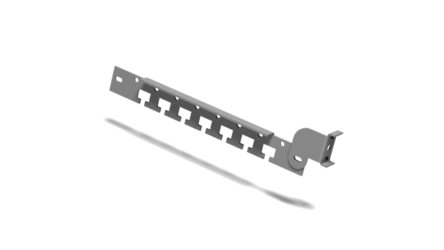 Schneider Electric NS Series Door Profile, 600 mm W, 30 mm H, 14 mm D, 14 mm L For Use With Spacial S3D, CRN, S3X | NSYTFPCRN6