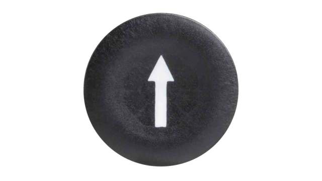 Schneider Electric Black Push Button Cap for Use with Harmony XB5, Harmony XAL, Harmony XB4 | ZBA335