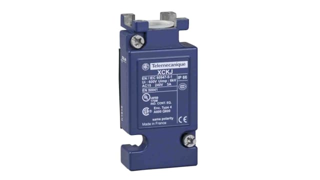Telemecanique Sensors ZCKJ Series Limit Switch, 1CO, IP66, SP, Metal Housing, 50V ac Max, 10A Max | ZCKJ01