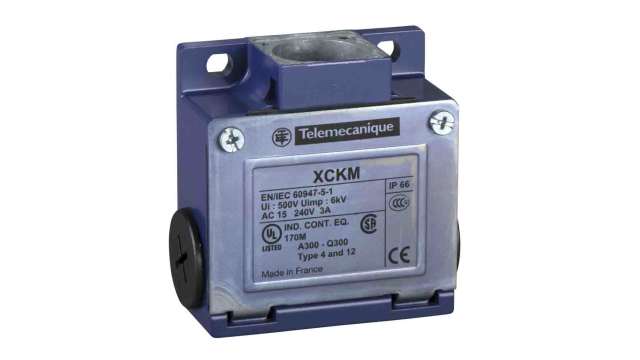 Telemecanique Sensors ZCKM Series Limit Switch, 2NC, IP66, DP, Metal Housing, 500V ac Max, 10A Max | ZCKM9H29