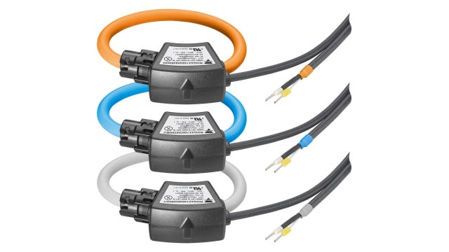 Carlo Gavazzi ROG4X Series Rogowski Coil Current Transformer, 4kA Input, 200mm Bore | ROG4X1002M6003X