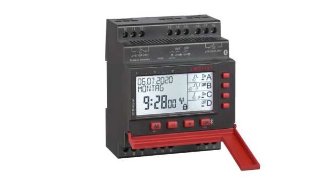 Muller Digital SC Time Switch, 4-Channel 230 V ac | SC 88.40 pro4