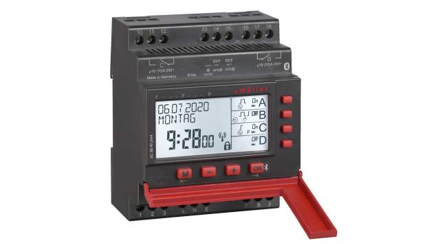Muller Digital SC Time Switch, 2-Channel 230 V ac | SC 98.20 pro4