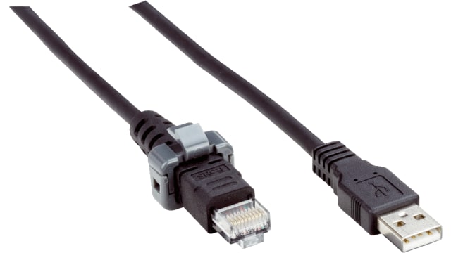 SICK Male USB Type A Male to Male RJ45 Cable Assembly | Câble de connexion
