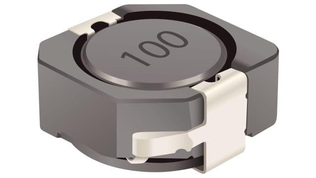 Bourns, SRR1050A, 1050 Yes Wirewound Surface Mount Inductor with a Ferrite Core, 47 μH Shielded ±30 % 2 A Idc | SRR1050A-470Y