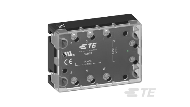 TE Connectivity SSR3 Series Solid State Relay 3 Phase, 25 A Load, Panel Mount, 480 V ac Load | 1-2345984-3