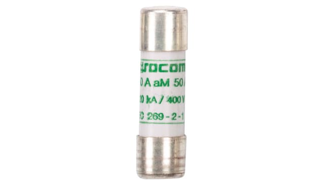 Socomec 10 A F Cartridge Fuse, 10 x 38 mm | 60130010